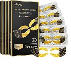 20 Pairs 24K Gold Eye Masks - Collagen Revitalizing Eye Patches for Puffy Eyes, Dark Circles, Bags, Wrinkles, Anti Aging Treatment, 360° Coverage Targets Fine Lines