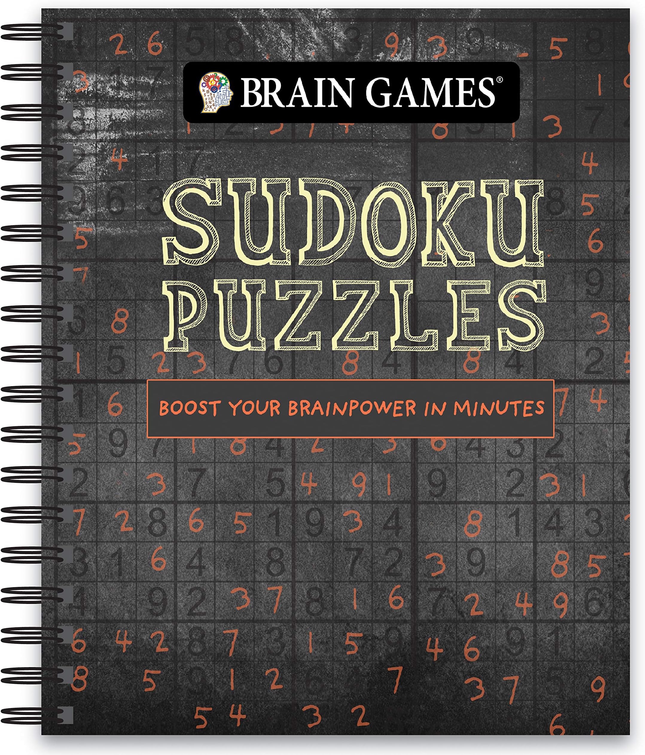 Brain Games - Sudoku (Chalkboard #2): Boost Your Brainpower in Minutes (Volume 2)