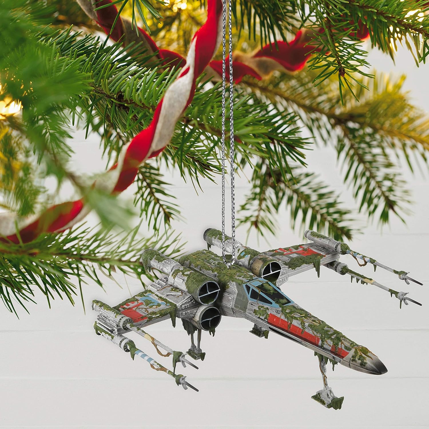 Hallmark Keepsake Christmas Ornament 2020, Star Wars: The Empire Strikes Back X-Wing Starfighter on Dagobah