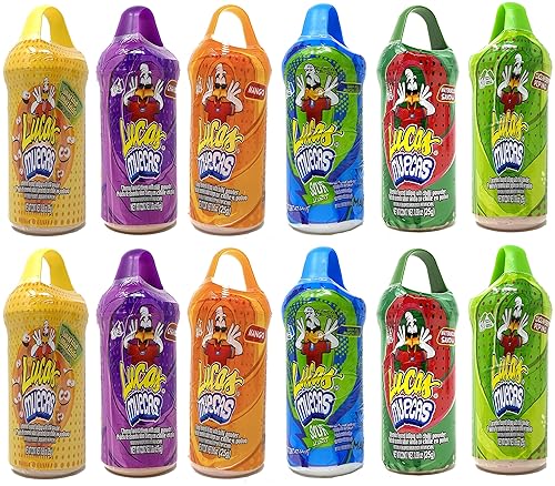 Paletas Mexicanas de Chile  Paquete variado de 12 paletas de chile envueltas individualmente