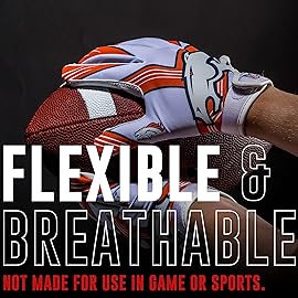 NFL Denver Broncos Youth Medium Receiver Gloves