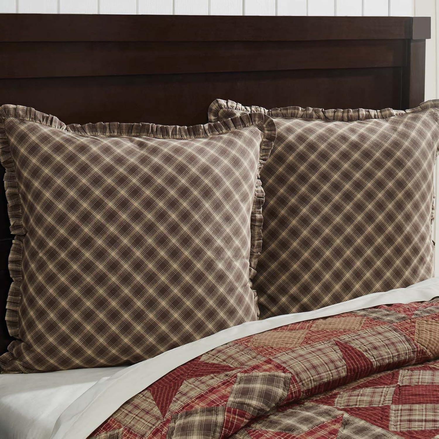 VHC Brands 29405 Dawson Star Luxury Sham 21x37