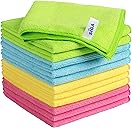 MR.SIGA Microfiber Cleaning Cloth,Pack of 12,Size:12.6" x 12.6"