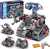 Vista 8 de Sillbird Kit de construcción de robot con control remoto, regalos para niños de 8 a 13 años, codificación STEM robótica Technic Racer Car Toys