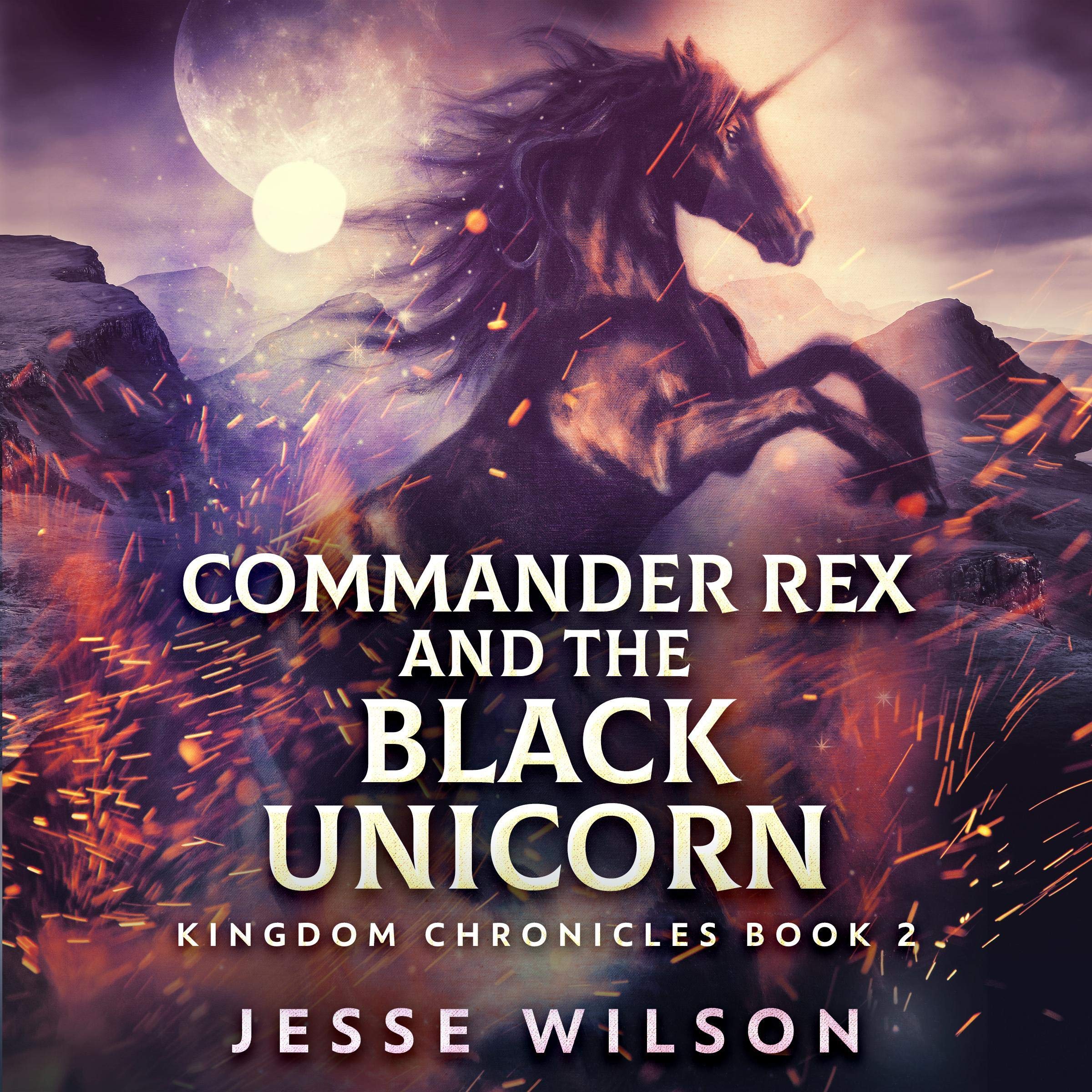 Cover art for Commander Rex and the Black Unicorn