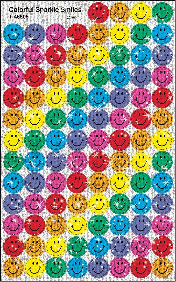 TREND Fun Fish SuperSpots Stickers - 800 Count, Colorful Dot Stickers For Kids, Teachers, Rewards & Crafts