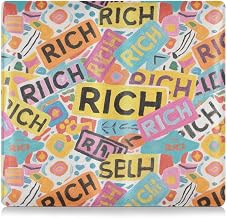 Colorful Cartoon Rich Leather Car Registration and Insurance Holder Auto Glove Box Organizer for Cards, Essential Document Driver License