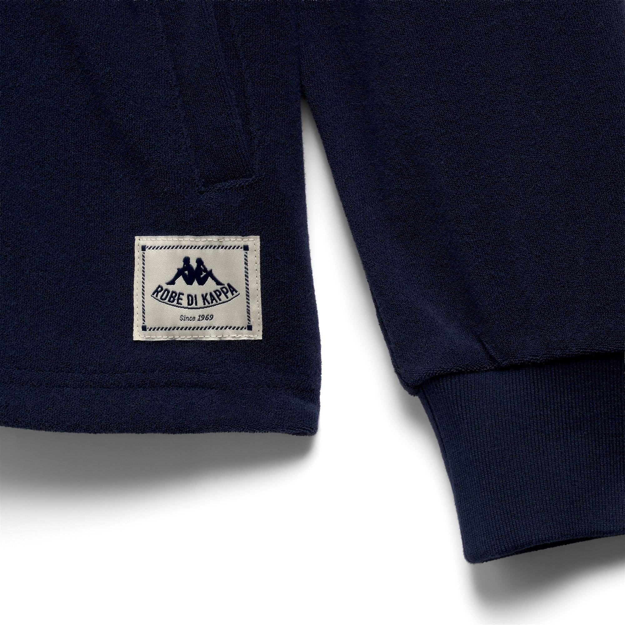 Kappa - Felpa con Zip, Donna, Cotone, Casual, Modello: Connye