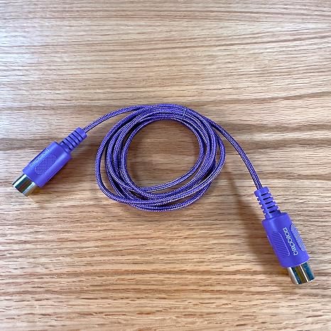Connect 5-Pin MIDI Cable for Electronic Instruments