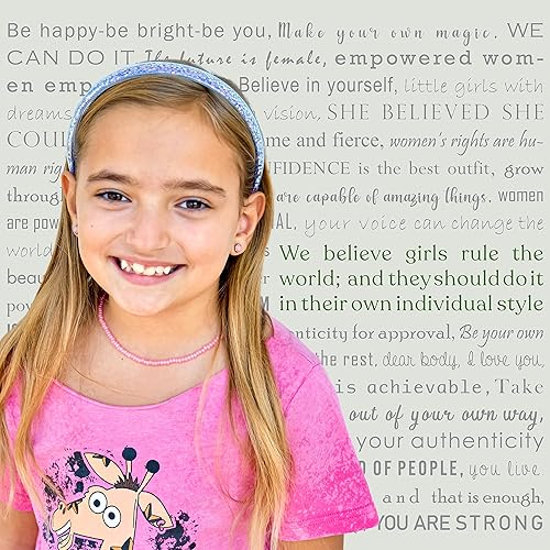 Miniatura 7 de FROG SAC 4 diademas con purpurina para niñas, diadema de confeti brillante con dientes para niños, lindas diademas duras de arco iris, rosa, morado,