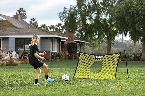 Miniatura 5 de SKLZ Entrenador de red de fútbol individual y rebote con bolsa de transporte