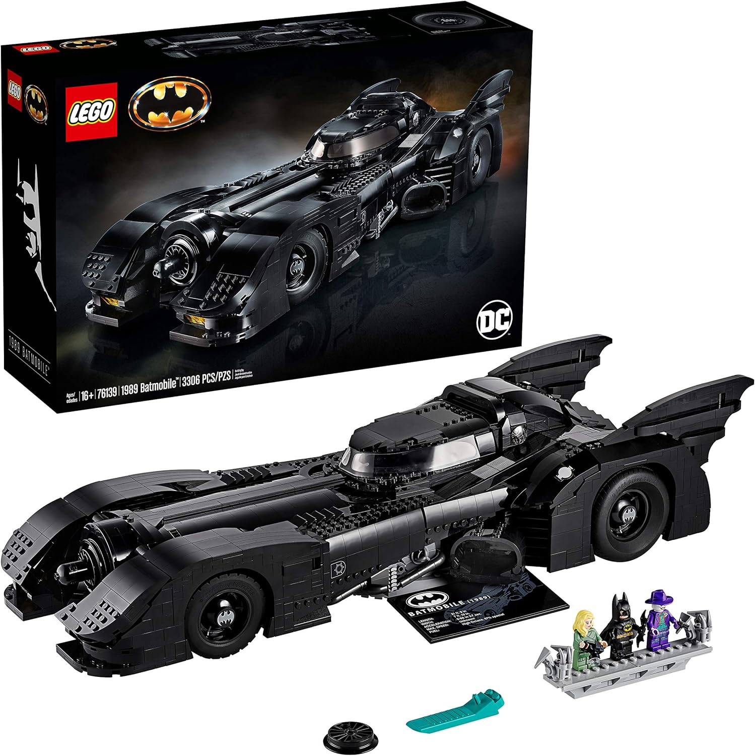 LEGO DC Super Heroes 1989 Batmobile Construction Toy Egypt