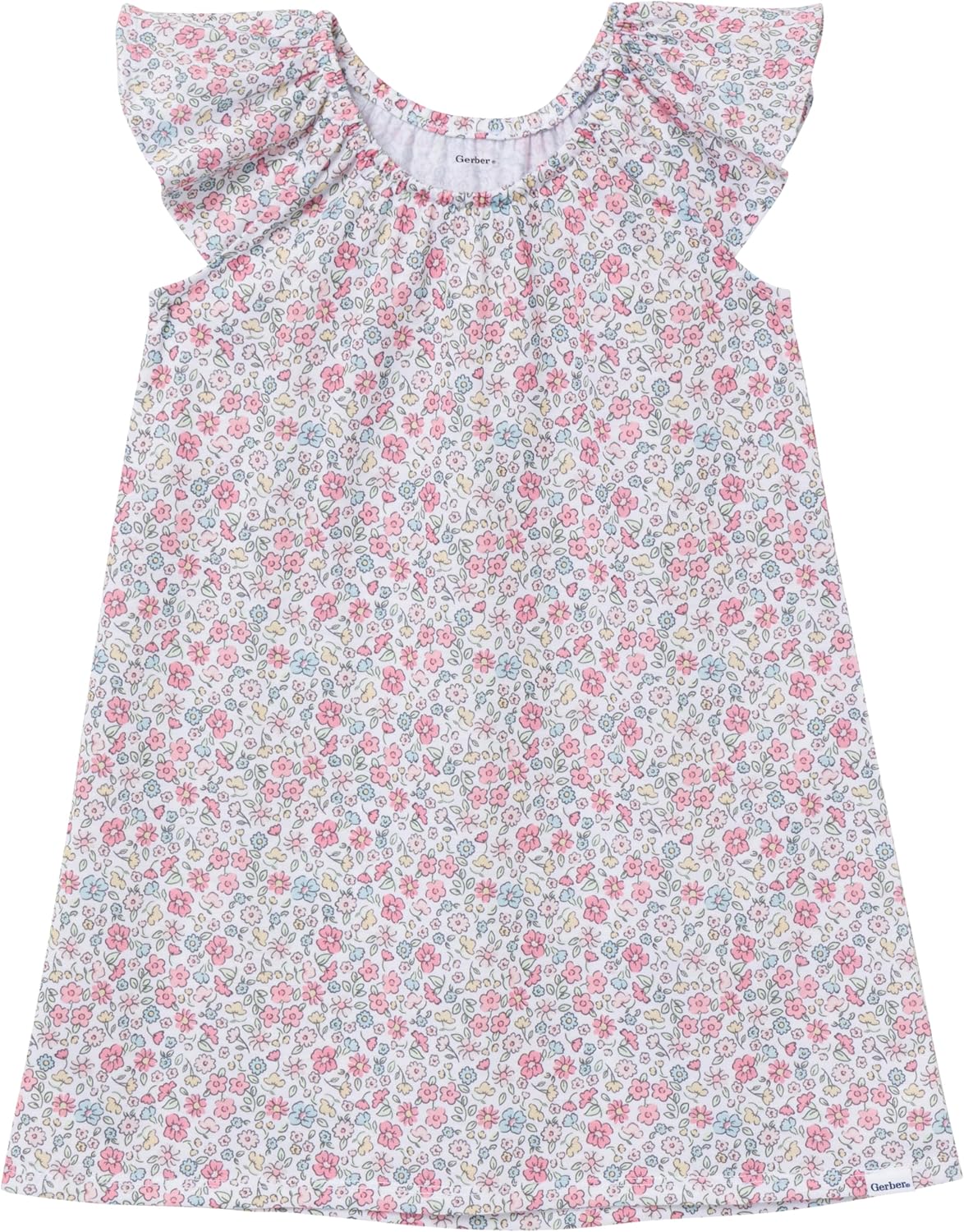 Gerber Baby Girls Toddler Girls' 2-pack Loose-fitting Nightgowns - Image 2