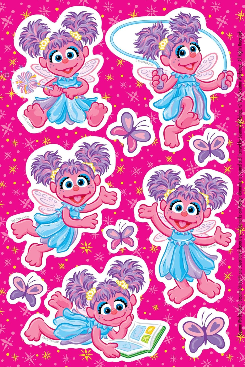 Amazon.com: Abby Cadabby Sticker Sheets : Toys & Games