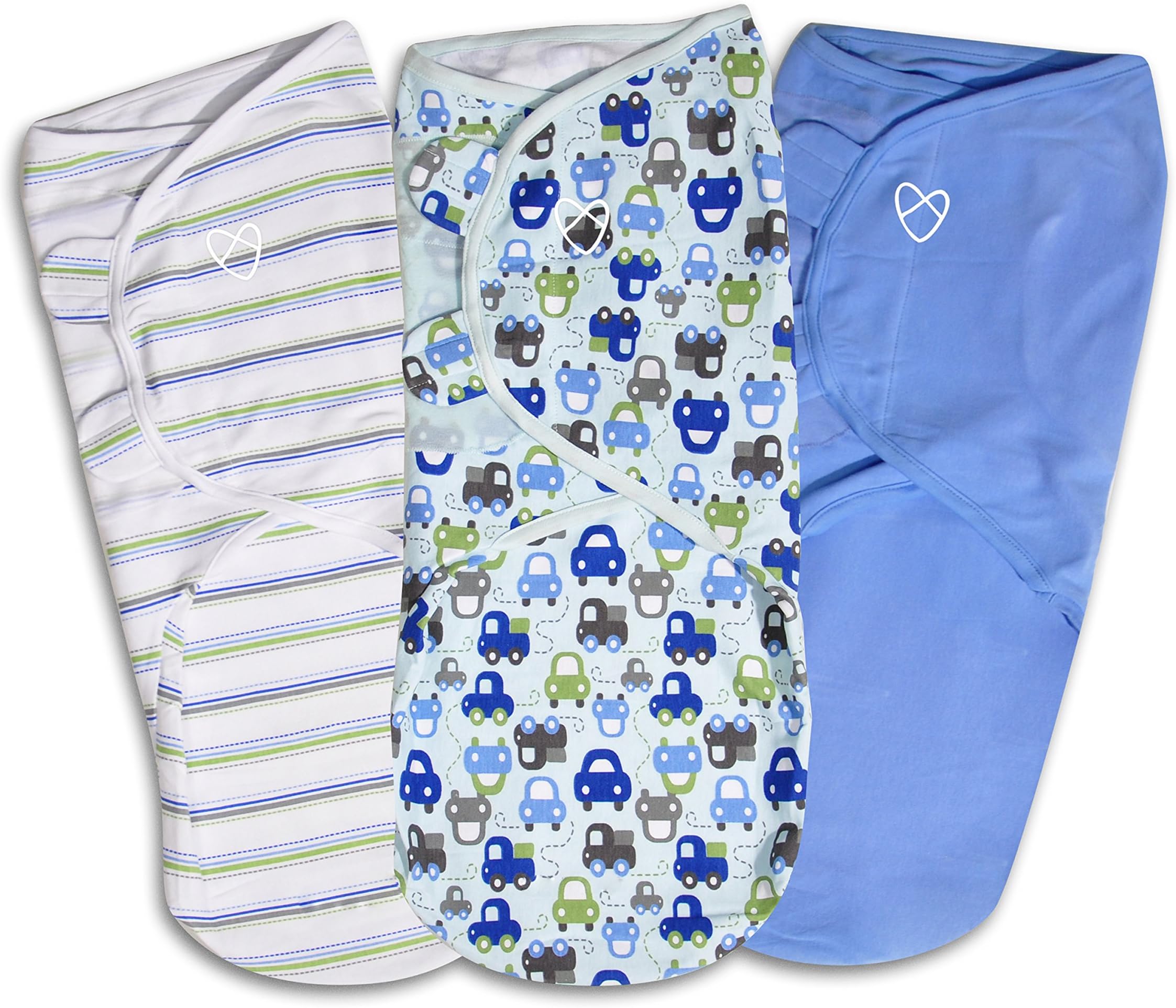 Original Swaddle – Size Large, 3-6 Months, 3-Pack (Graphic Car)