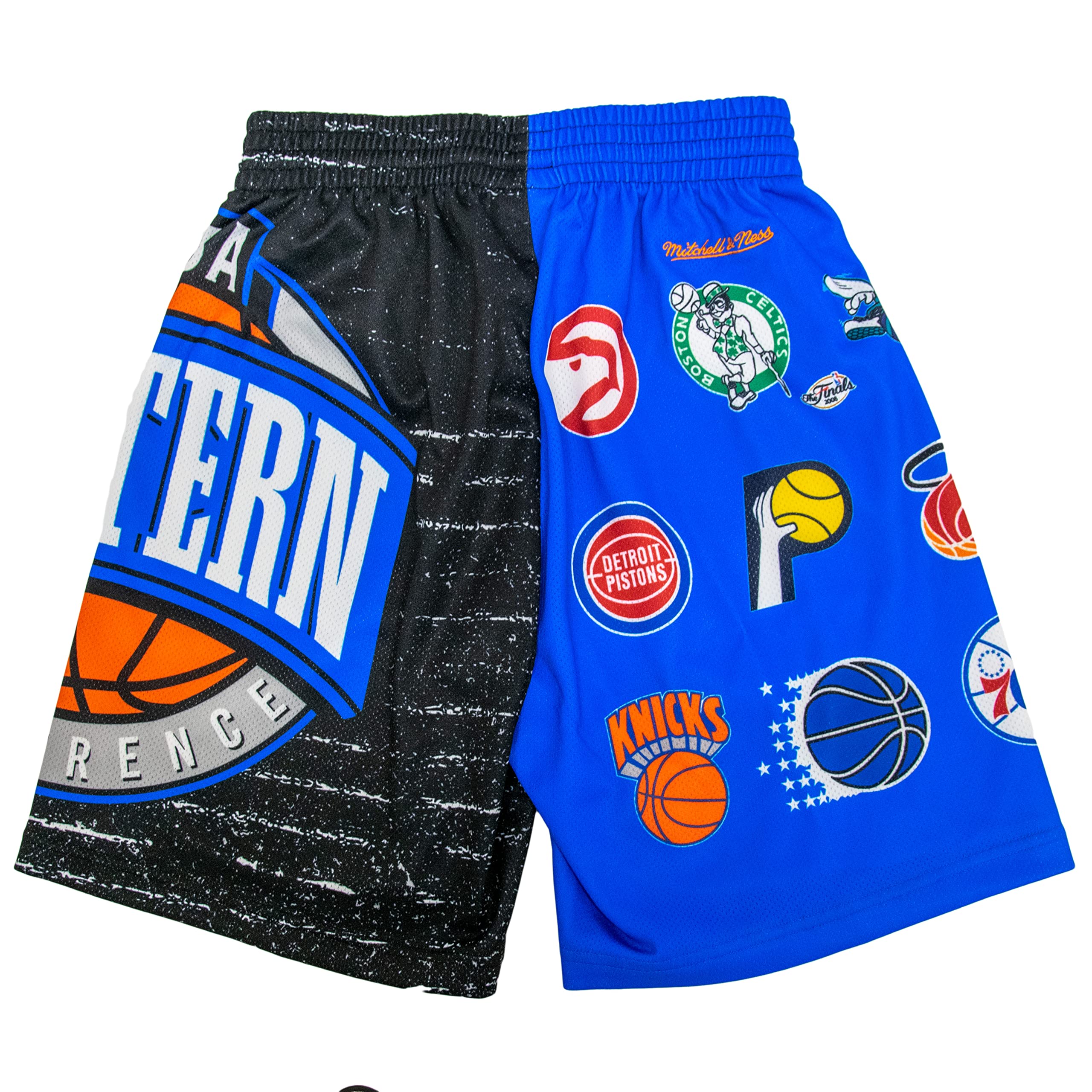 Mitchell & Ness NBA Jumbotron 3.0 Pantalones cortos, Multi/Blanco