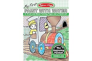 Melissa & Doug My First Activity Book: My First Paint with Water...