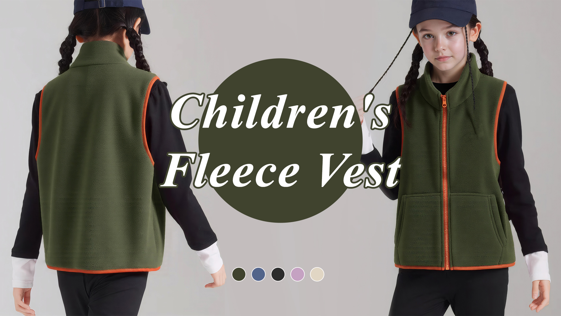 Happy Cherry - Gilet invernale per bambini e ragazze, senza maniche, con cappuccio, sfoderabile, per bambini, primavera, autunno, per la scuola e gli sport all'aria aperta - 92-170 cm, Rosa, 92-104