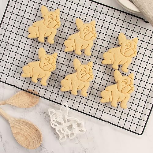 Miniatura 5 de Cortador de galletas Bulldog Francés, 1 pieza - Bakerlogy