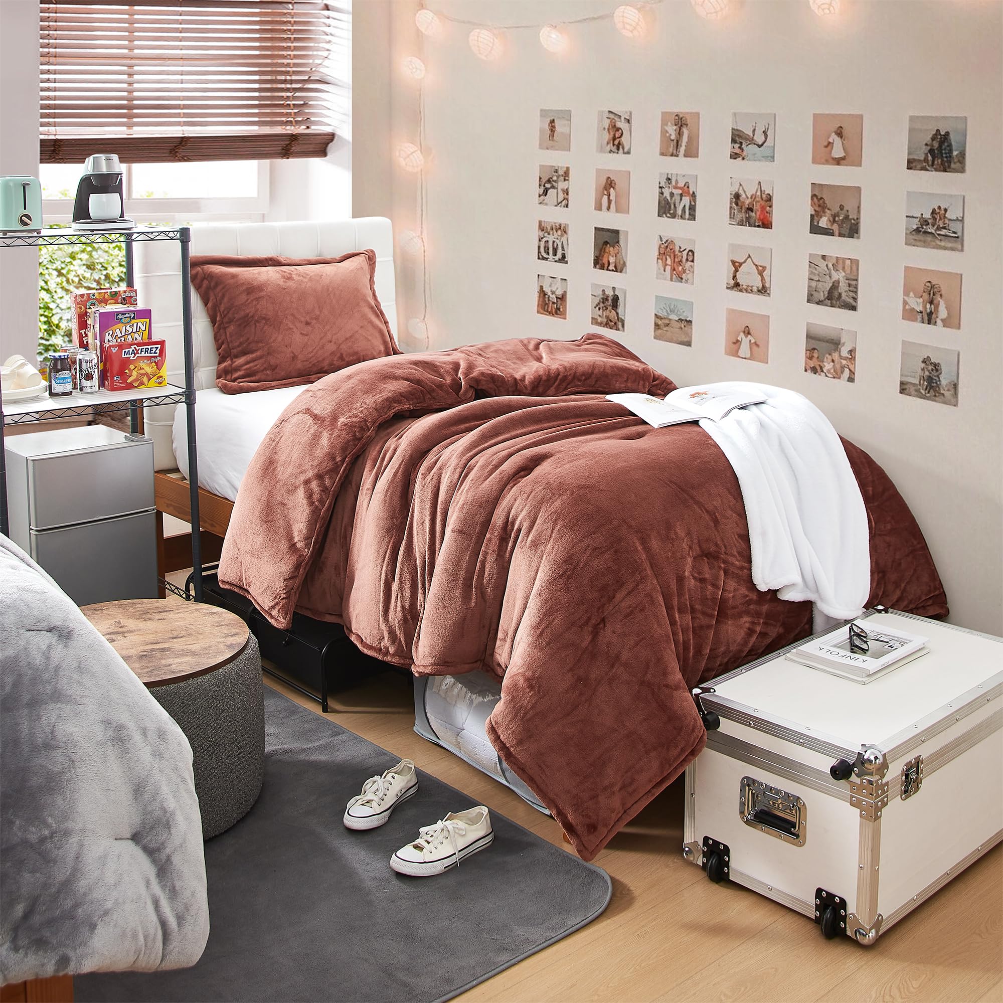 Byourbed Wait Oh What - Coma Inducer® Twin XL Comforter - Maple Syrup