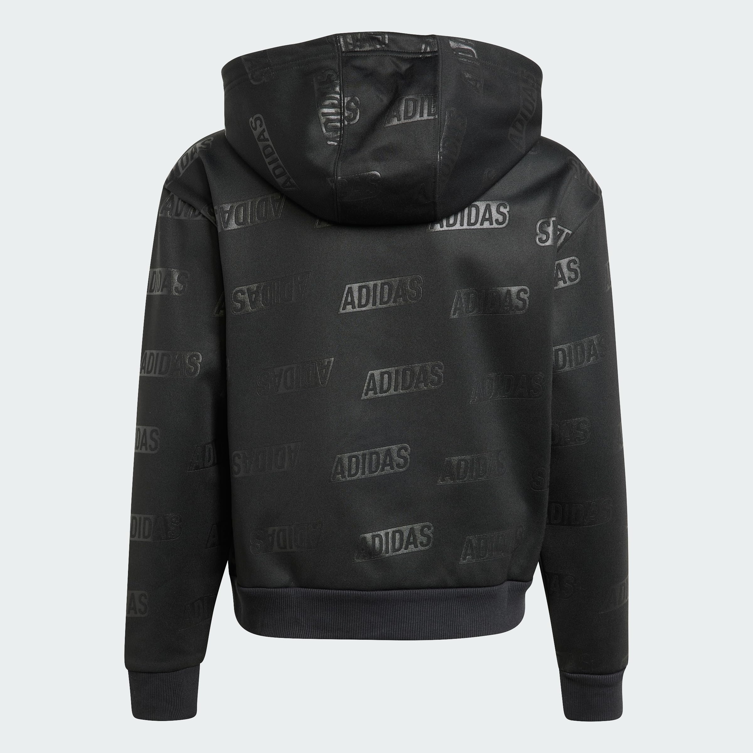 adidas Kids Brand Love Gold Debossed Hoodie Kids Others Black