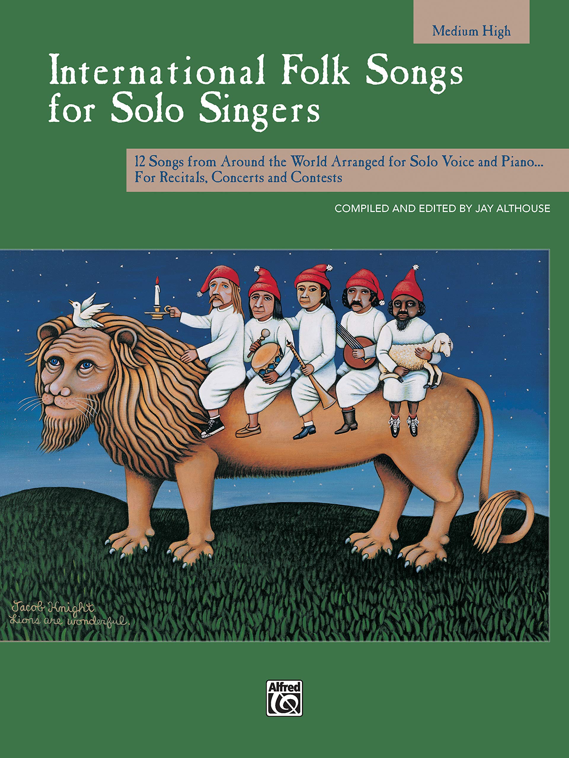 International Folk Songs for Solo Singers: Medium High Voice