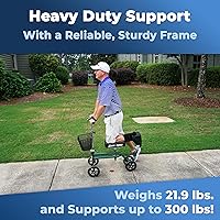 Vista 8 de Escúter de Rodilla Orientable de KneeRover, Verde