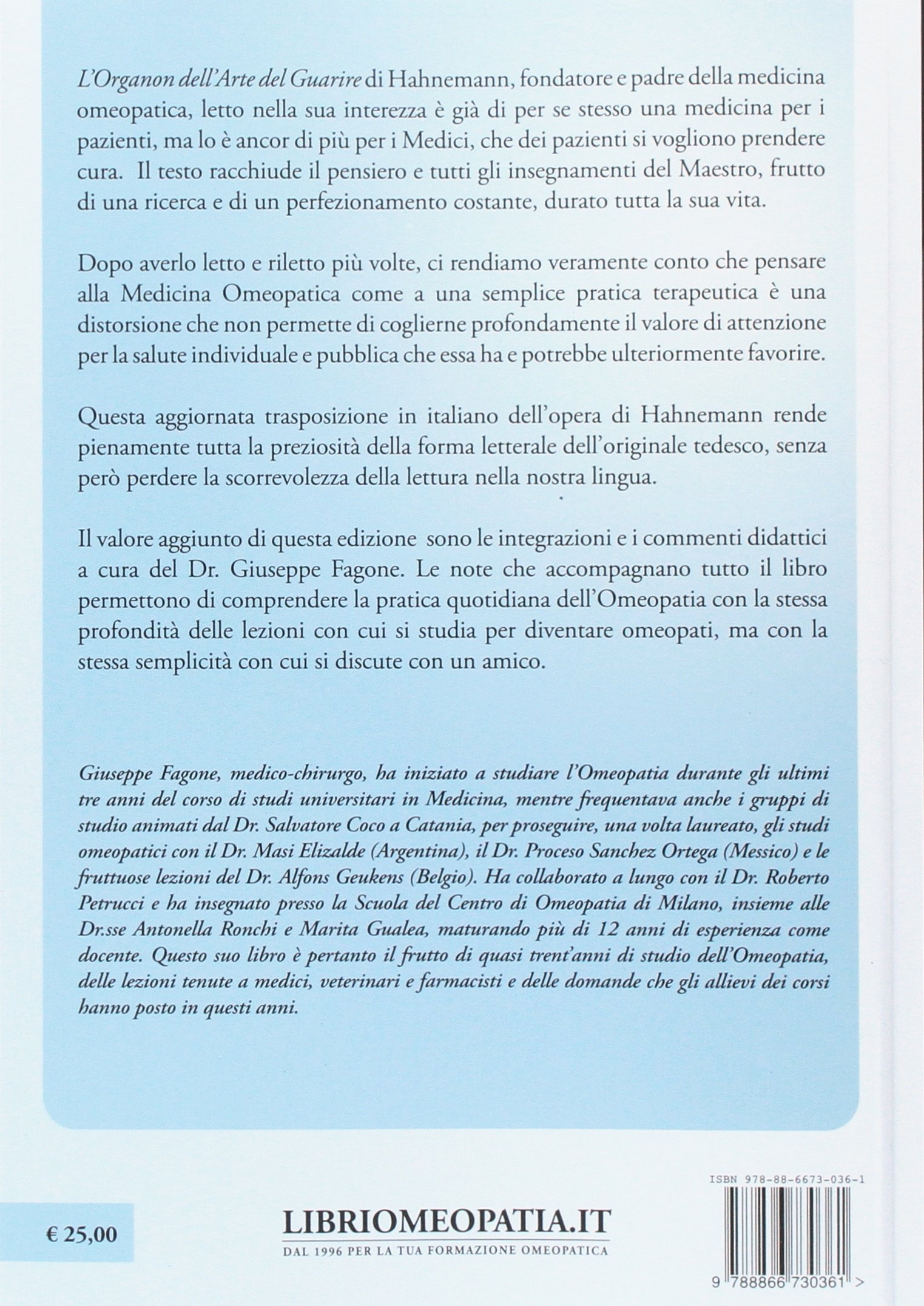 Organon dell'arte del guarire
