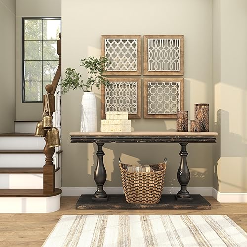 Miniatura 8 de Deco 79 Campanas de vaca gigantes XL decorativas de metal dorado con cuerda para colgar de yute, juego de 3 10 pulgadas, 8 pulgadas, 6 pulgadas de