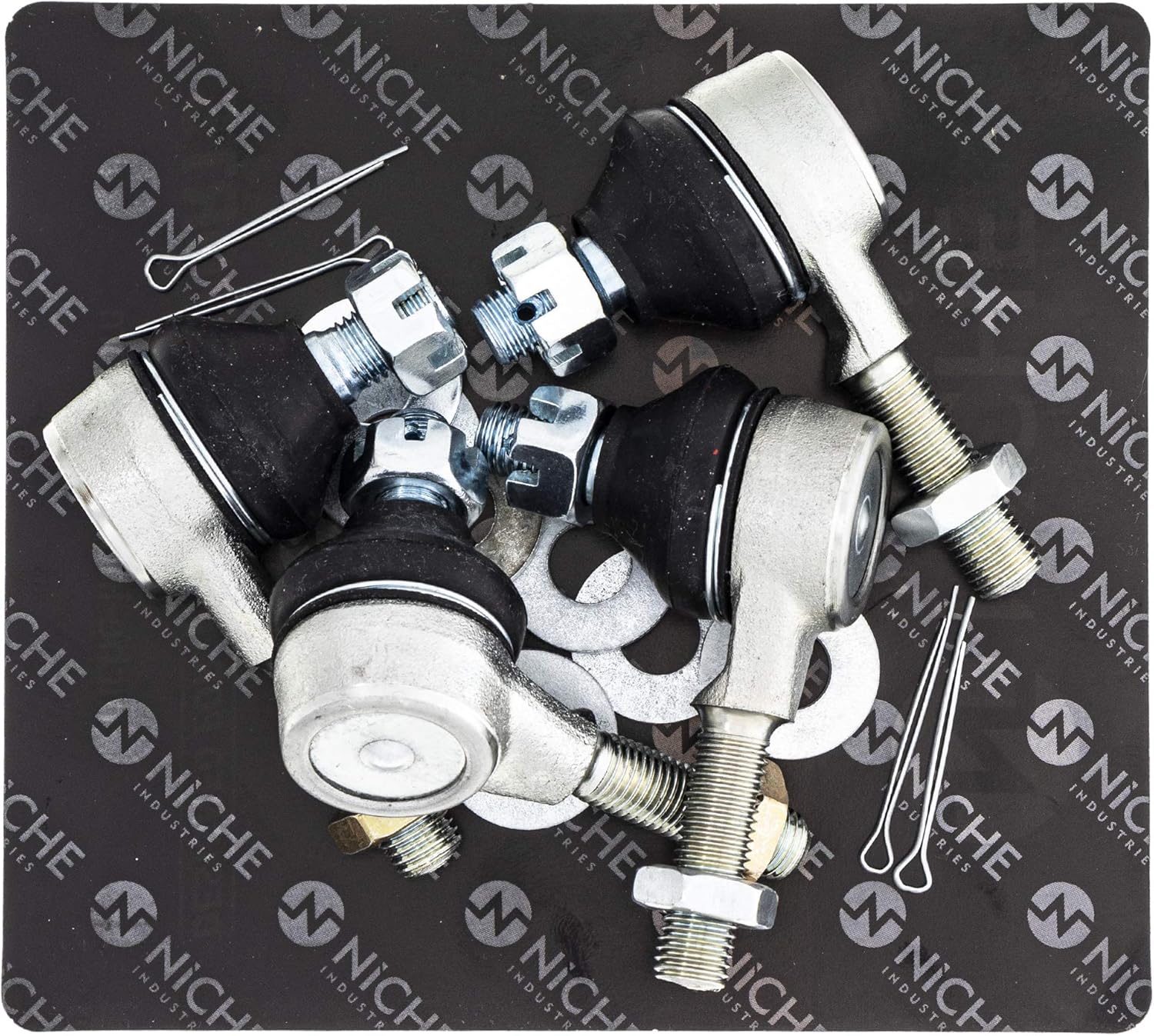 NICHE Tie Rod End Kit for Yamaha YFZ450 Wolverine Warrior 350 Raptor 660R 250 Grizzly 700 660 550 450 1UY-23841-01-00