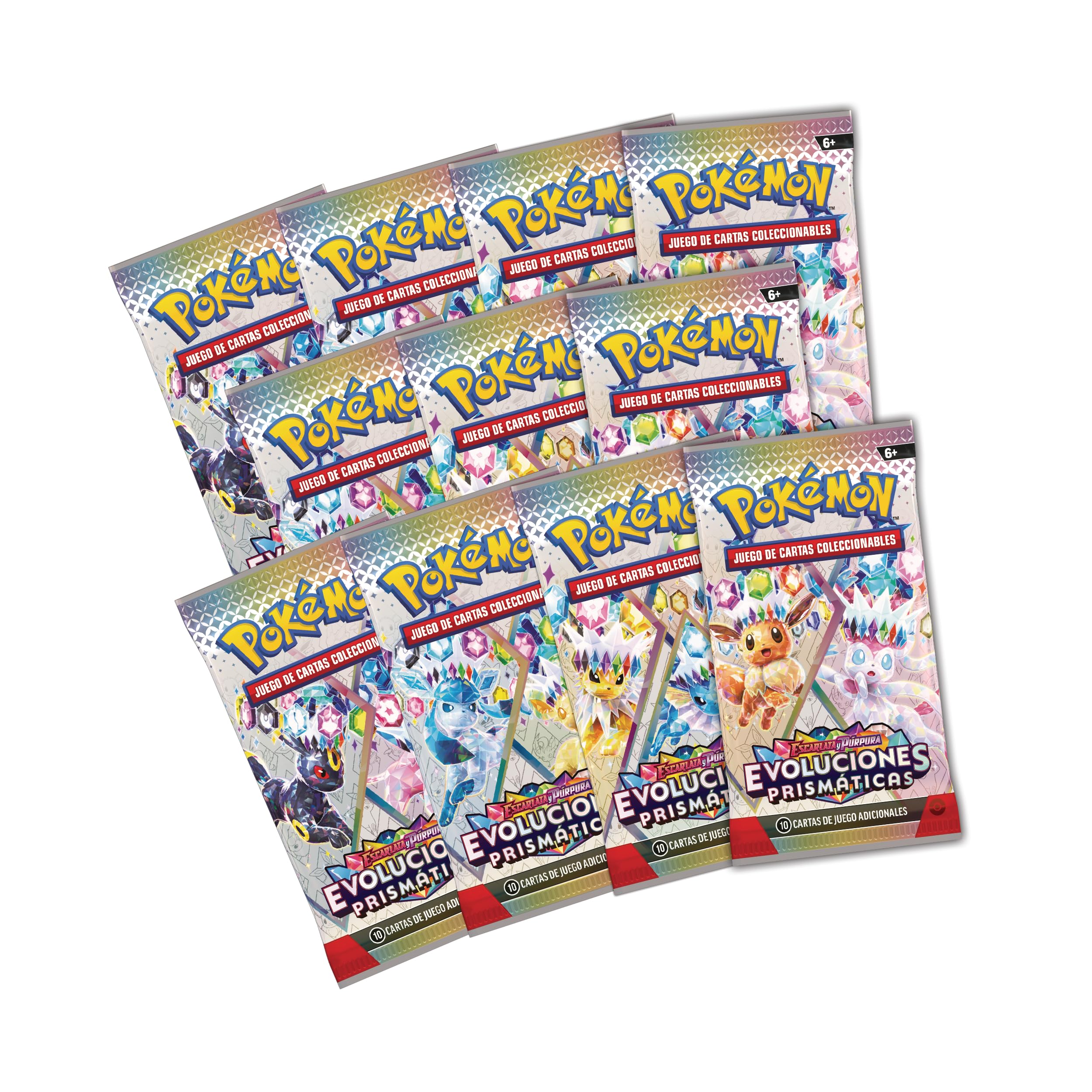 Pokémon: Colección prémium con Figura de Escarlata y Púrpura-Evoluciones Prismáticas de JCC Pokémon