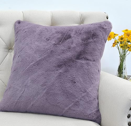 Miniatura 4 de Home Soft Things Juego de 2 fundas de almohada pesadas de piel sintética de 14 x 26 pulgadas, color negro, fundas decorativas suaves y sólidas para