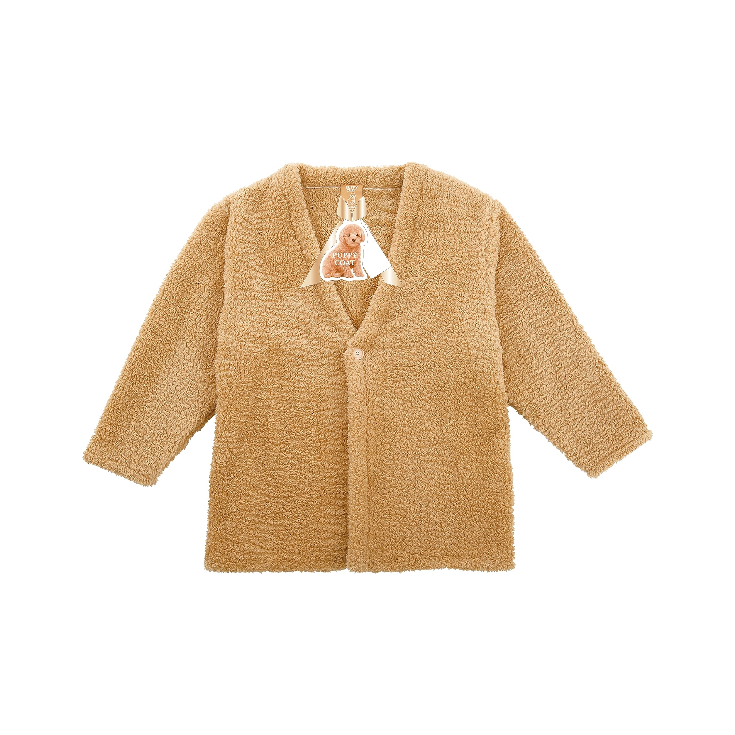 Amazon.co.jp: りぶはあと ルームウェア パピーコート ブラウン