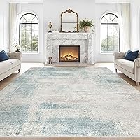 Vista 20 de zesthome Alfombras de 5 x 7 pulgadas - Alfombra lavable resistente a las manchas, alfombras modernas abstractas para sala de estar, dormitorio