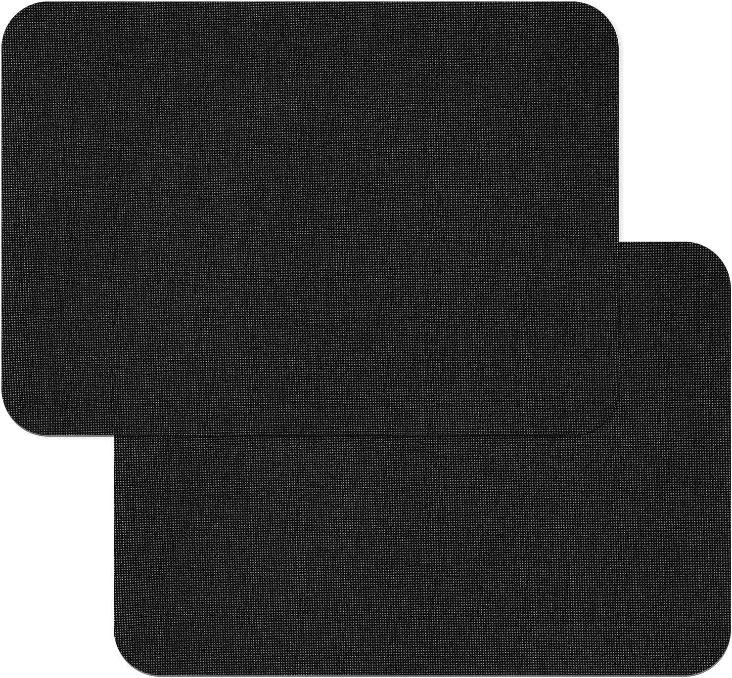 Waterproof Self-Adhesive Canvas Repair Patch, 2 Pack Heavy-Duty Fabric Repair Kit (28x20cm) - for Sofas, Tents, Furniture, Car Seats, Camping Gear & Awnings