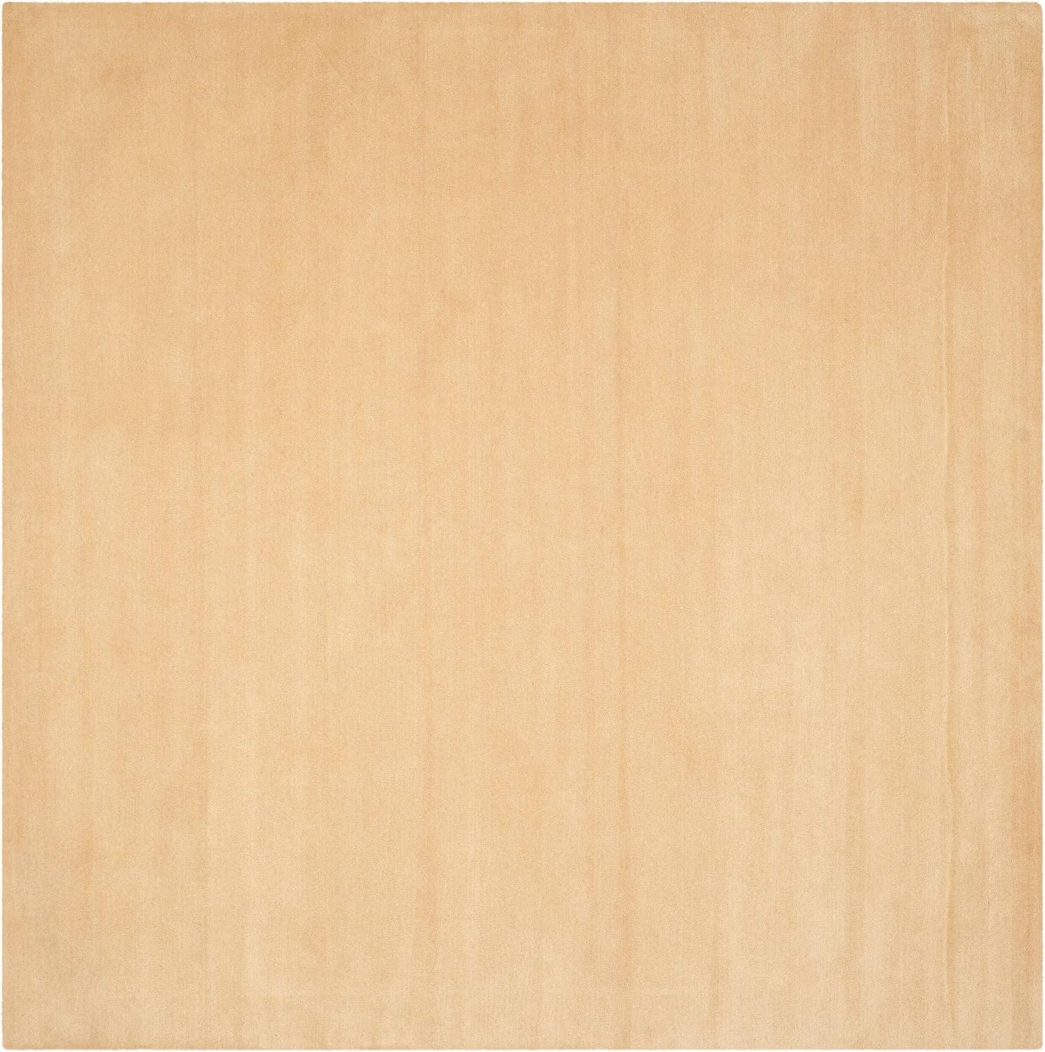 SAFAVIEH Himalaya Collection Area Rug - 8' Square, Beige, Handmade Wool, Ideal for High Traffic Areas in Living Room, Bedroom (HIM610E)