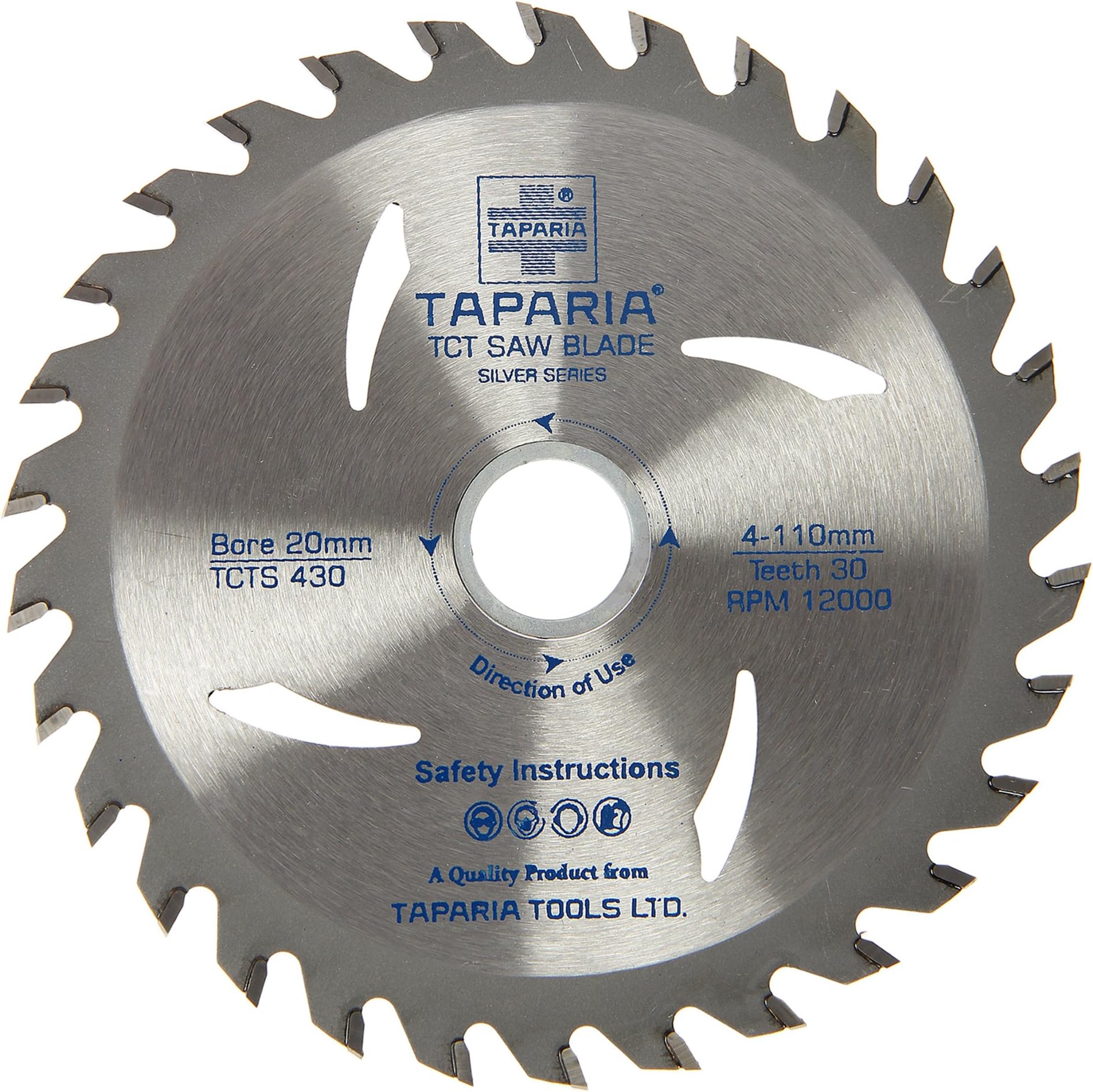 Taparia TCTS 430 Wood Cutting Blade Set| Hand Tools for Professionals (Pack of 1)