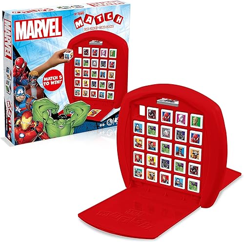 Miniatura 2 de Top Trumps Match Game Marvel Heroes - Juegos de mesa familiares para niños y adultos - Juego a juego y juego de memoria - Divertidos juegos para
