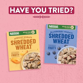 Nestle Shredded Wheat Red Berries, 450g (Pack of 4)
