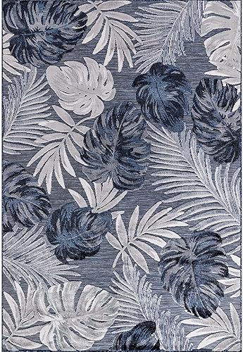 Miniatura 21 de CAMILSON Indoor Outdoor Rug 5x7 Bohemian Medallion Floral Area Rugs for Indoor and Outdoor Patios Easy-Cleaning Non-Shedding Living Room Garden and