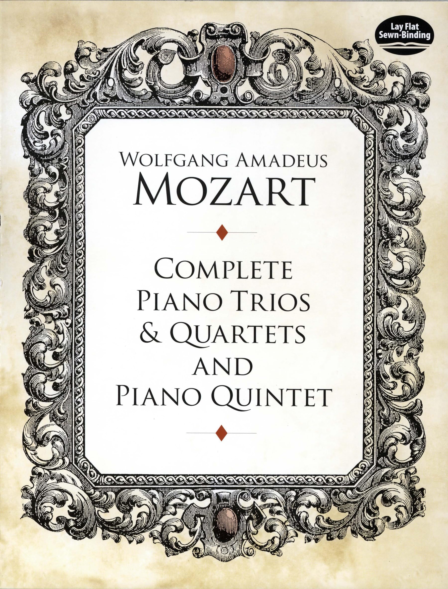 Complete Piano Trios and Quartets and Piano Quintet (Dover Chamber Music Scores)