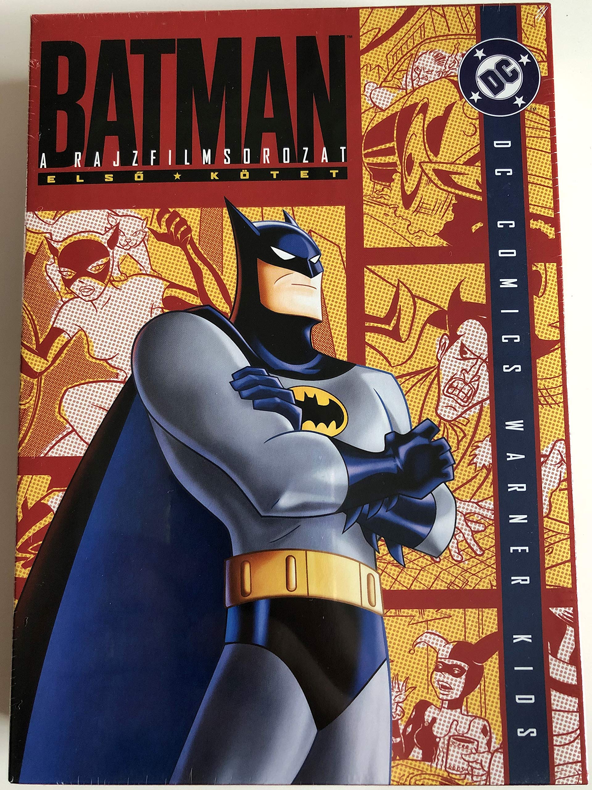 Batman Animated Series Vol 1. Season 1 DVD SET 2006 Batman a rajzfilmsorozat 1. kötet - 4 lemez / 28 Episodes