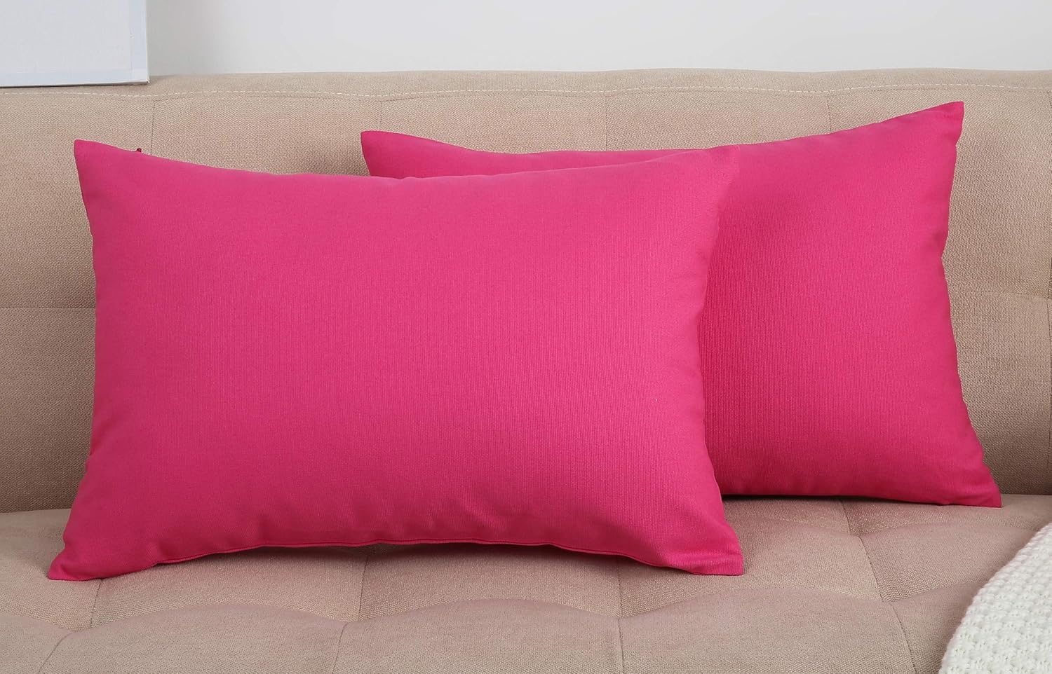 TangDepot Handmade Decorative Solid 100 Cotton Canvas