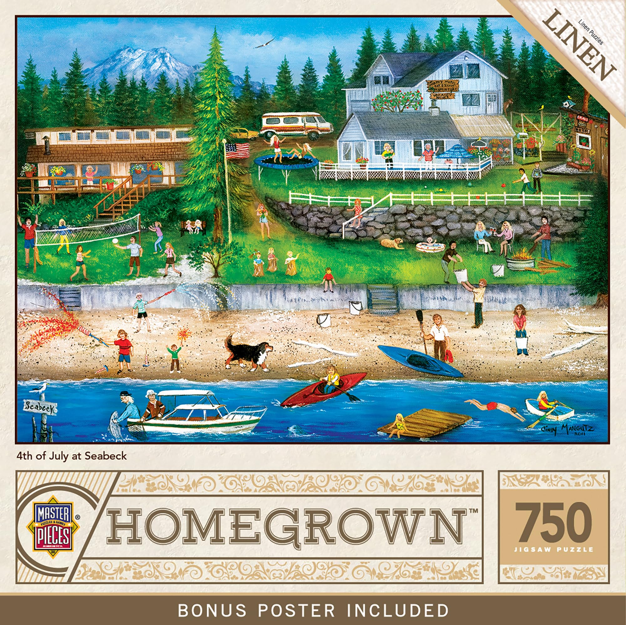 Amazon | Masterpieces 750ピース ジグソーパズル 大人と家族向け - 7