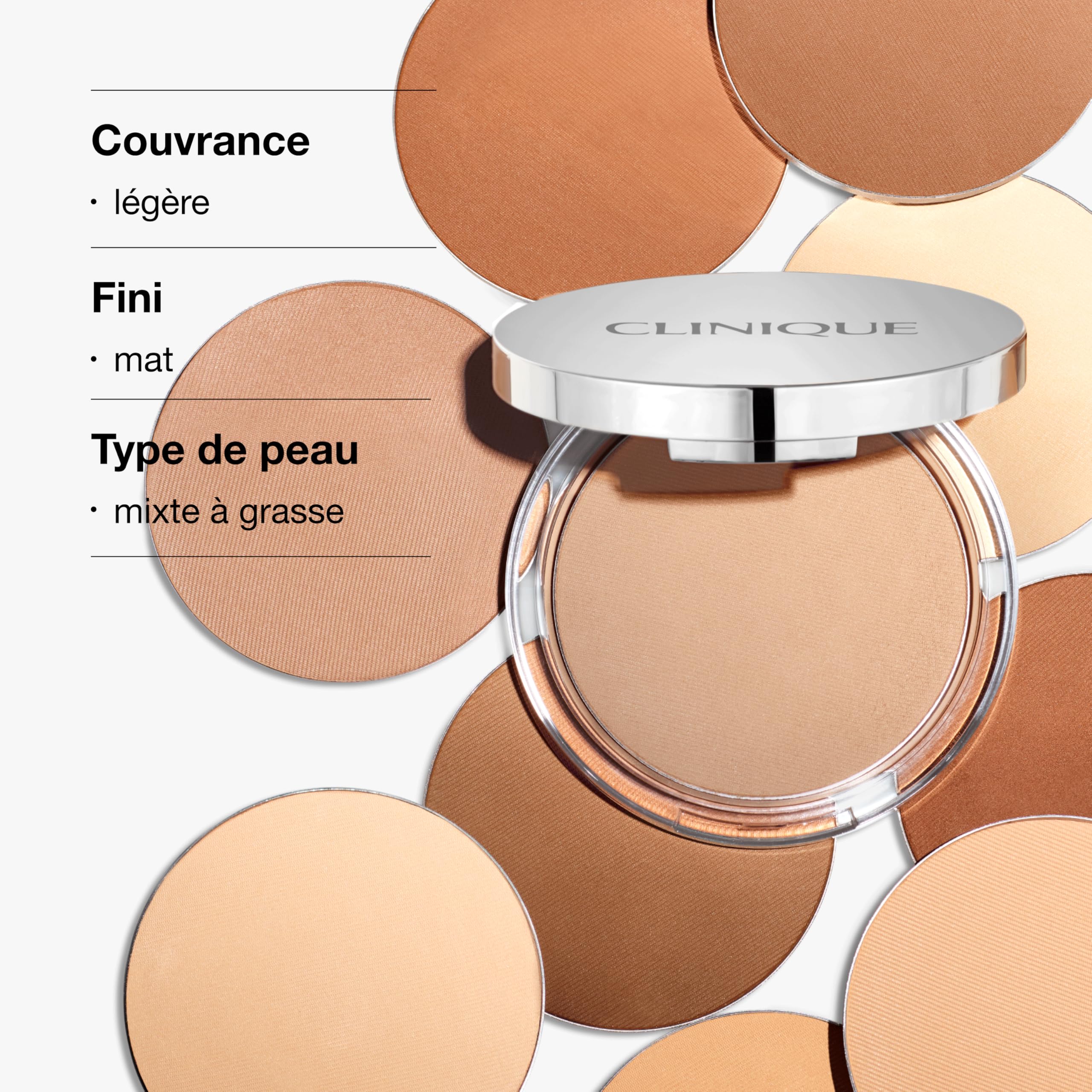 Clinique Stay Matte Poudre Transparente Haute Matité| Matifiante 7,6 g