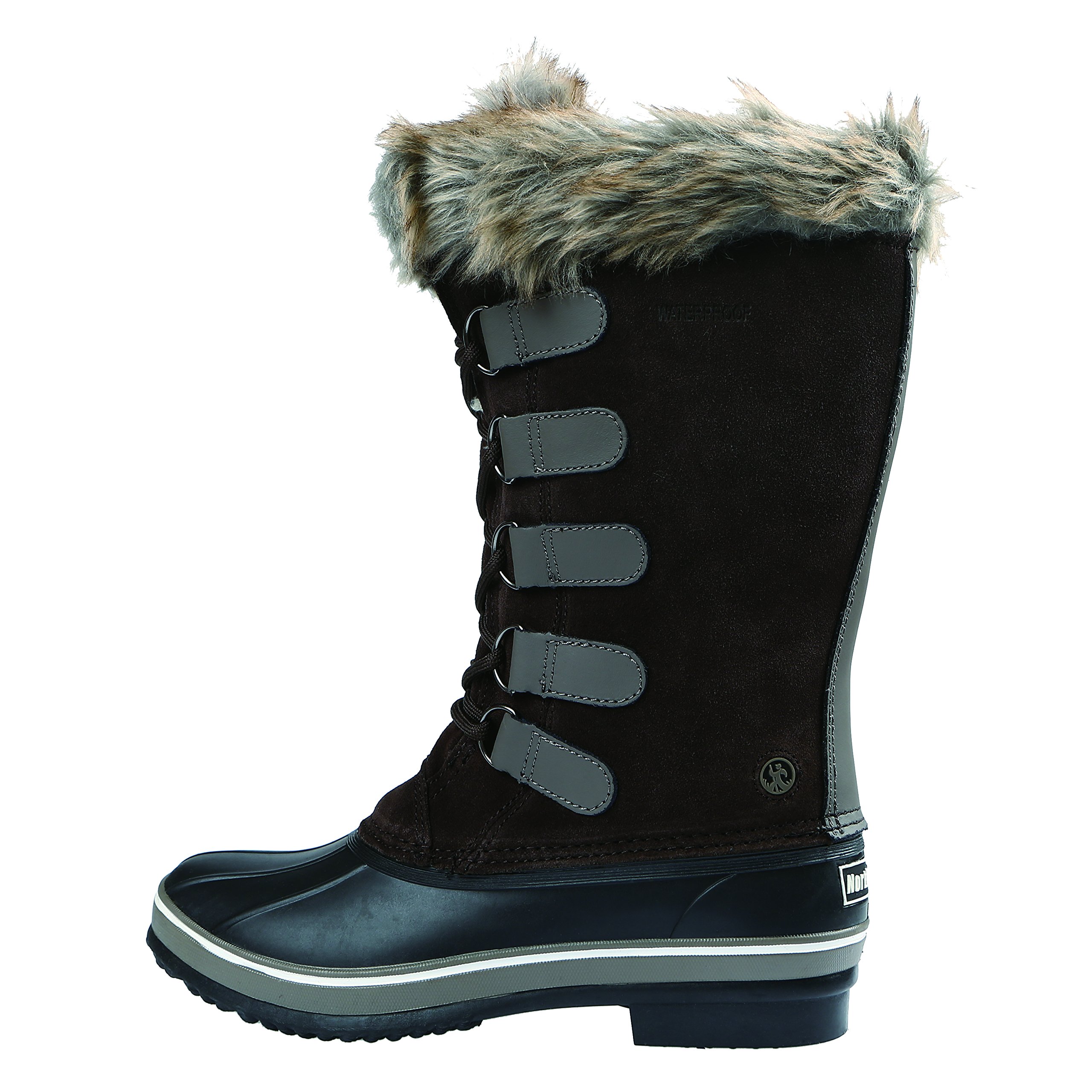 Northside Women's Kathmandu Snow Boot, Chocolate, 7 Medium US