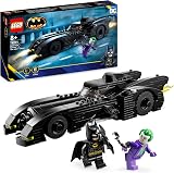 LEGO 76224 DC La Batmobile : Poursuite Entre Batman et Le Joker, Jouet de Voiture Batmobile 1989 et 2 Minifigurines, Maquette avec Batarang, Idée de Cadeau Super Héros pour Enfants, Garçons et Filles - 1