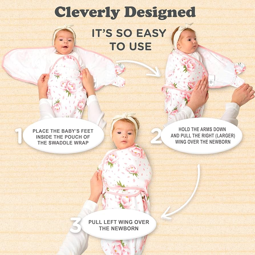 【melted butter】SWAN COVERALL&BONNET 0-3m Amazon.com: SwaddleDesigns 0-3 Mo Baby Sleep Set, Gold and