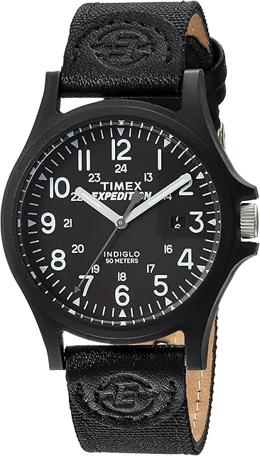 Timex Men's Quartz Expedition Camper Watch with Dial Analogue Display and Nylon Strap