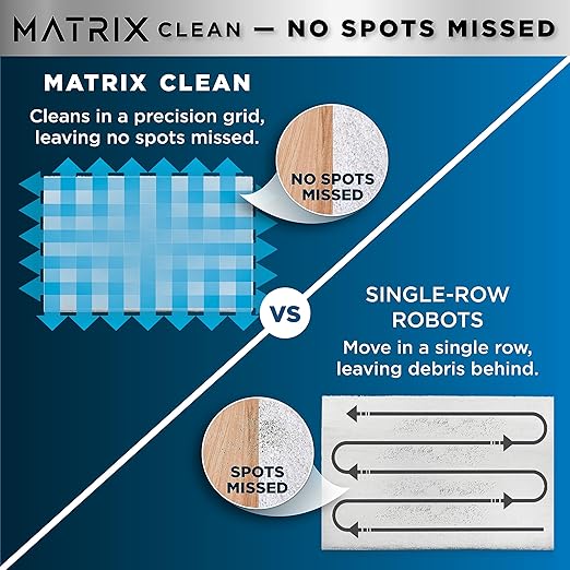 Shark Matrix Plus 2in1 Robot Vacuum & Mop with Sonic Mopping, Matrix Clean, Home Mapping, HEPA Bagless Self Empty Base, CleanEdge, for Pet Hair, Wifi, Black/Silver (RV2610WA) thumbnail 3